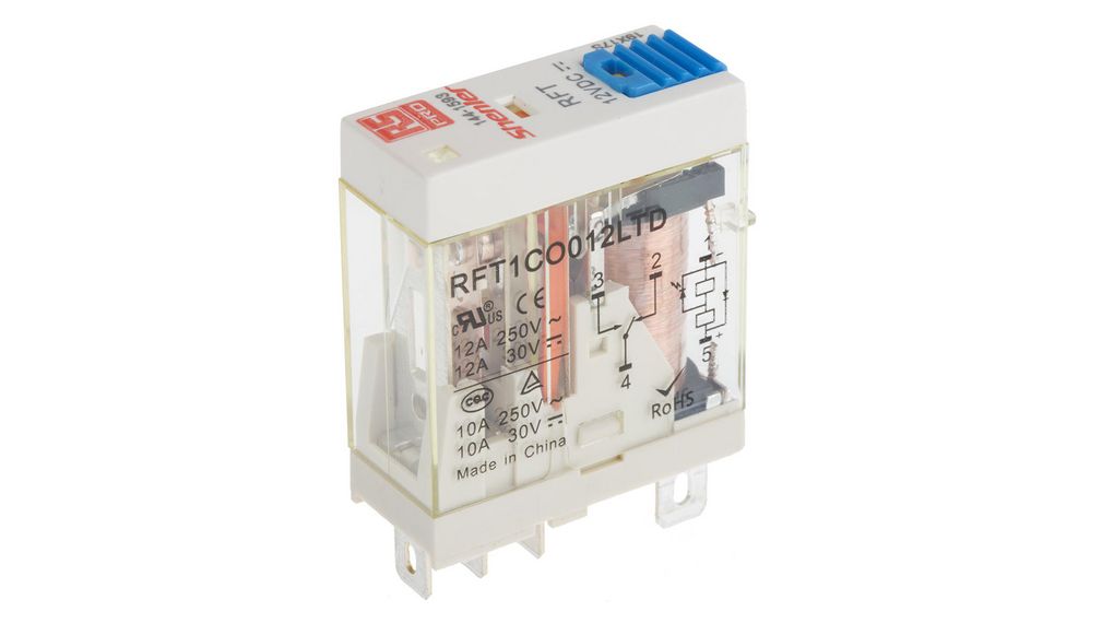 Print-Leistungsrelais 1 Wechsler 12A DC 12V 270Ohm